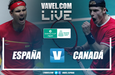 Spain 2-0 Canada: resume and highlights Davis Cup Final 2019