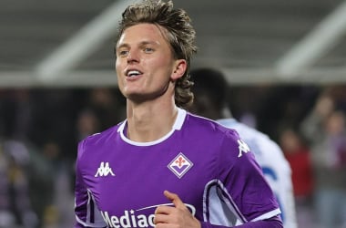 Gudmundsson fez o gol da vitória viola (Foto: Divulgação/Uefa Conference League)