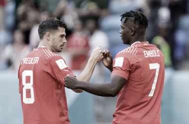 Em jogo morno, Suíça vence Camarões na abertura do grupo G
