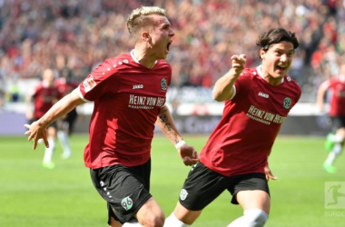 Hannover 96 1-0 VfB Stuttgart: Klaus strike sees Hannover, Stuttgart within a point of promotion