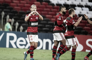 Com dois de Gabigol, Flamengo goleia Unión La Calera pela Libertadores&nbsp;