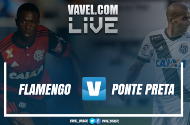 Resultado Flamengo x Ponte Preta no Campeonato Brasileiro (2-0)