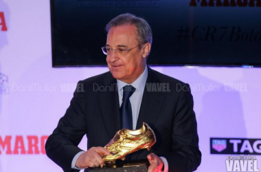 Florentino: &quot;Es un orgullo tener a Cristiano Ronaldo en nuestro equipo&quot;