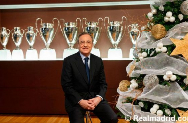 Florentino: &quot;2014 ha sido muy especial, pero ya trabajamos por la Undécima&quot;