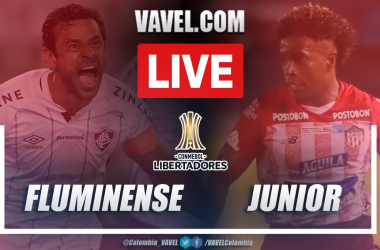 Resumen Fluminense vs Junior (1-2) en la fecha 5 del grupo D por Copa Libertadores 2021