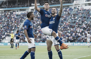 Goleada a Pachuca; Cruz Azul gana en casa