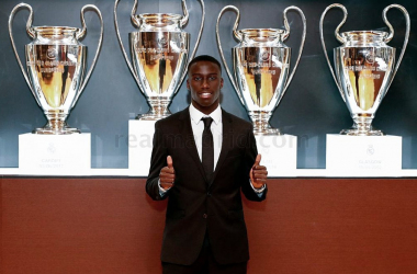 Mendy, presentado con el Real Madrid