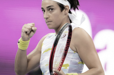 Doha: Caroline Garcia sorprende a Simona Halep