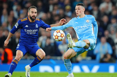 Real Madrid lose first leg to Manchester City