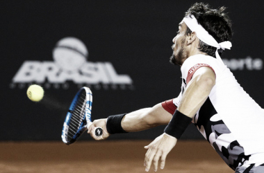 Fognini termina con el dominio de Cuevas en Sao Paulo