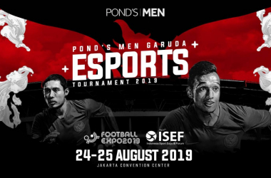 Turnamen Pond's Men Garuda E-Sports 2019 di Football Expo PSSI