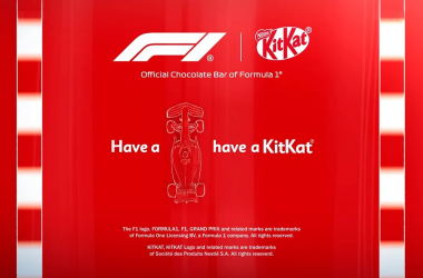 Kit-kat llega a la Fórmula 1