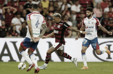Jogo Fortaleza x Flamengo AO VIVO hoje pelo Brasileirão 2022 (0-0)