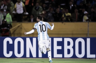 Lionel Messi se vistió de salvador y Argentina está en el Mundial