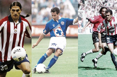 Jugadores más destacados que han vestido las playeras de Chivas y Cruz Azul