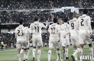 Resultado partido Real Madrid - Real Sociedad en la Liga BBVA 2015 (4-1)
