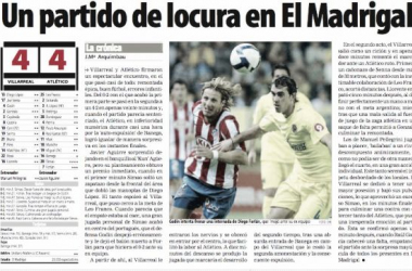 El Madrigal, feudo complicado para el Atlético de Madrid