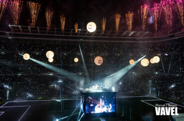 Fiesta de celebración de la Undécima en el Santiago Bernabéu