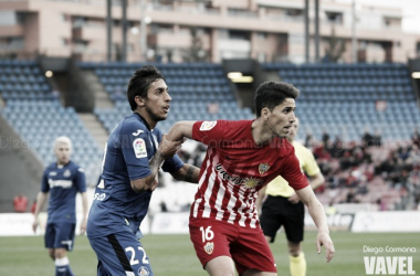 Fotos e imágenes del Almería 0-1 Getafe, jornada 20 de Segunda División