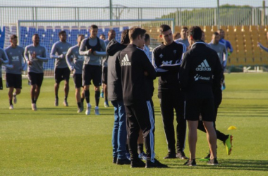 Entrenamiento intenso para una semana intensa en Cádiz