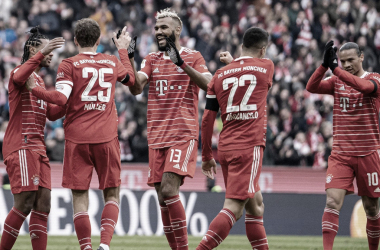 El Bayern de Múnich celebrando un tanto / Fuente: Bayern de Múnich
