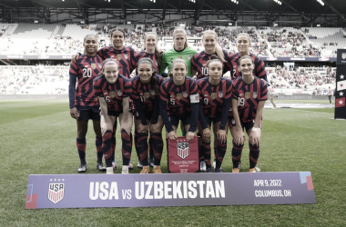 Estados Unidos 9-1 Uzbekistán: la actual campeona mundial está imparable