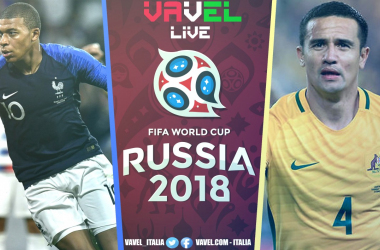 Francia - Australia in diretta, LIVE Mondiali Russia 2018 (2-1): Blues vincono, ma che sofferenza!