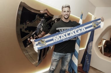 Fran Sol, nuevo jugador del Málaga CF / Foto: @MalagaCF