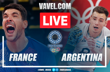 Points and best moments of France 3x0 Argentina men's volleyball Tokyo 2020 Olympics