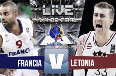 Resultado Francia - Letonia en el Eurobasket 2015 (84-70)