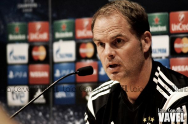 Frank de Boer: &quot;Tendremos que estar a nuestro máximo nivel&quot;