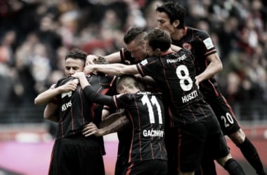 Eintracht Frankfurt 2-1 Mainz 05: Frankfurt win Rhine-Main derby, inch closer to safety