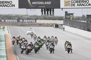 CEV Aragón 2020: Montella insuperable, España al mando en Moto3 y sorpresas en HETC