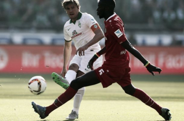 Hannover 96 1-0 Werder Bremen: Sané header seals first win of the season