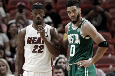 Melhores momentos Miami Heat 118x107 Boston Celtics pelos playoffs da NBA