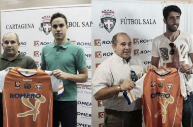 Rubén Zamora y Jesús Izquierdo se incorporan al proyecto de Cartagena