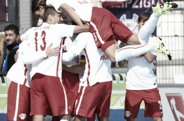 FSV Frankfurt 0-1 RB Leipzig: Leipzig luckily escape with three points thanks to Sabitzer goal