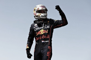 Verstappen festejando su triunfo | Foto: Fórmula 1