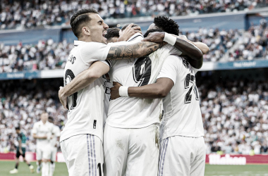 Tarde de goles en el Santiago Bernabéu 