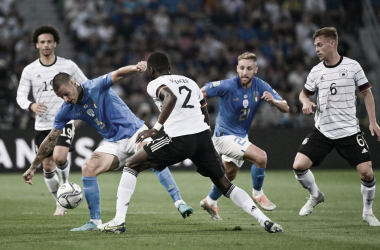 Itália melhora no segundo tempo, mas Alemanha reage e garante empate pela Nations League