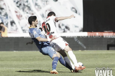 El Rayo no empujó a un Getafe en la cuerda floja