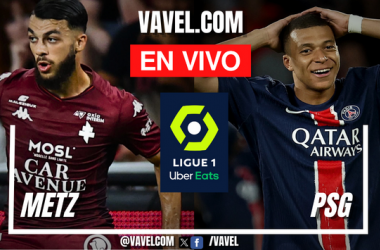 Metz vs PSG EN VIVO, ¿Cómo ver transmisión TV online en Ligue 1?