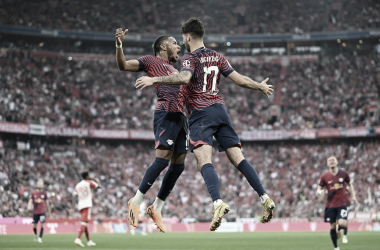 Histórica victoria de los Toros Rojos frente al Bayern / Foto: @RBLeipzigEN