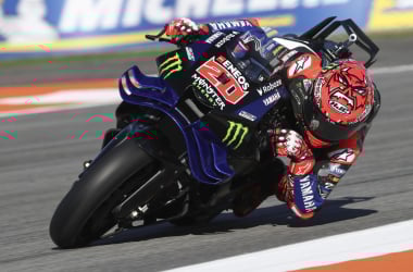 Fabio Quartararo en su Yamaha| Fuente: X