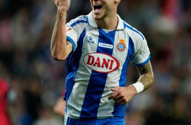 Roberto Fernández celebra el gol vs Rayo Vallecano | Fuente: RCD Espanyol (IG)