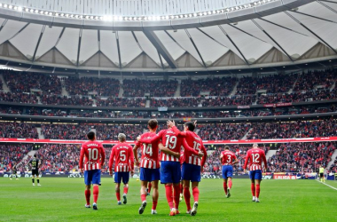 Atlético 2-1 Almería: victoria para acercarse al liderato