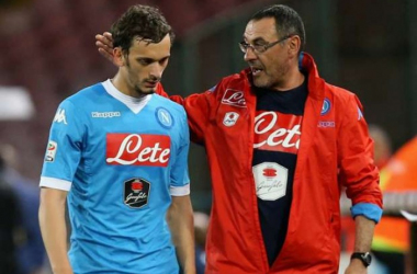 Napoli, Sarri si veste da sarto: il cliente è Manolo Gabbiadini