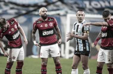 Após goleada sobre Grêmio, Gabigol posta mensagem para Rafinha: "Te amamos"