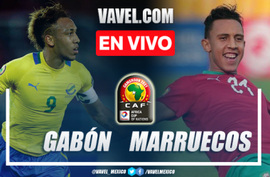 Resumen y anotaciones del Gabón 2-2 Marruecos en Copa Africana