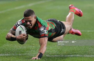 South Sydney Rabbitohs 18-10 Wests Tigers: First Gagai hat-trick secures win